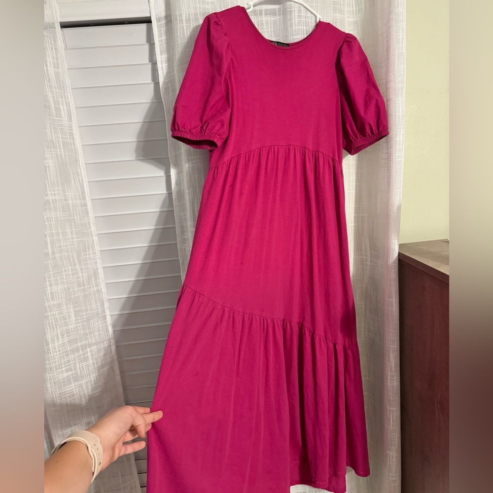 Zara pink dress